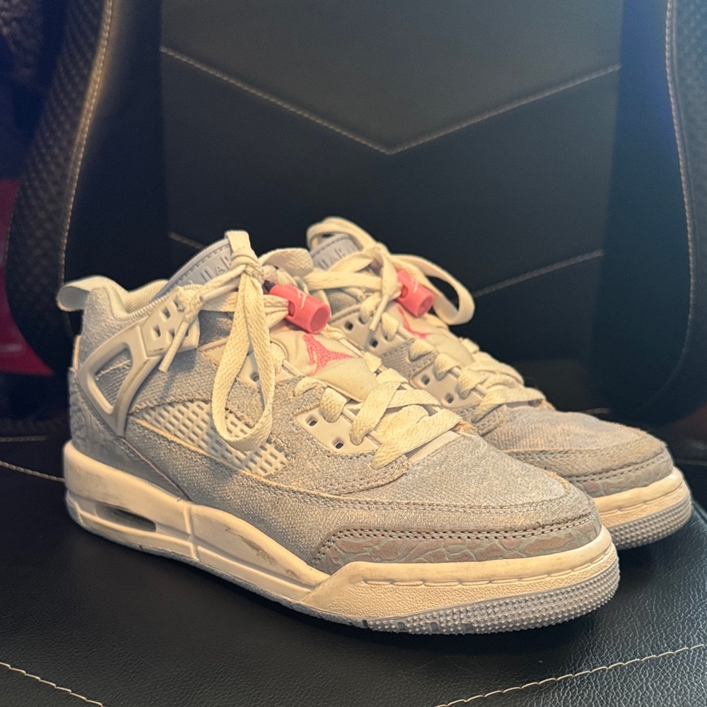 Jordan Kids Shoes Boys 4 Denim Youth Blue Pink